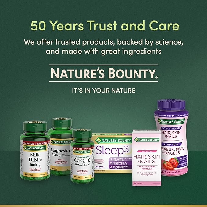 Nature's Bounty Milk Thistle Value Size 200 Softgels