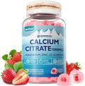 Calcium Citrate Supplement 1000mg for Women &amp Men 6-in-1 Calcium Magnesium Zinc Gummies + Vitamin D3 B6 &amp Potassium High Absorption for Bones Teeth Muscle &amp Nerve Health Vegan Sugar