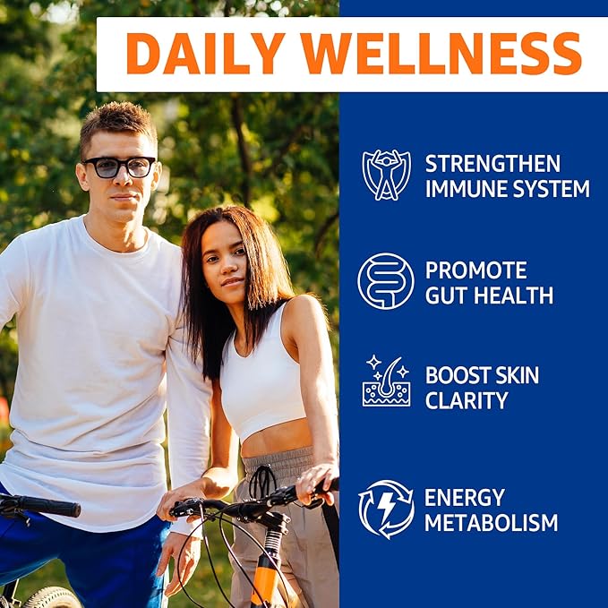 Zinc Picolinate Gummies with Copper + Probiotics Vitamin B6 for Max Absorption Zinc Supplements for Men and Women Two Essential Minerals Balance Formula for Immunity and Gut Health Vegan 60 Cts