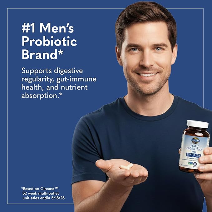 Garden of Life - RAW Probiotics Men - 90 Vegetarian Capsules