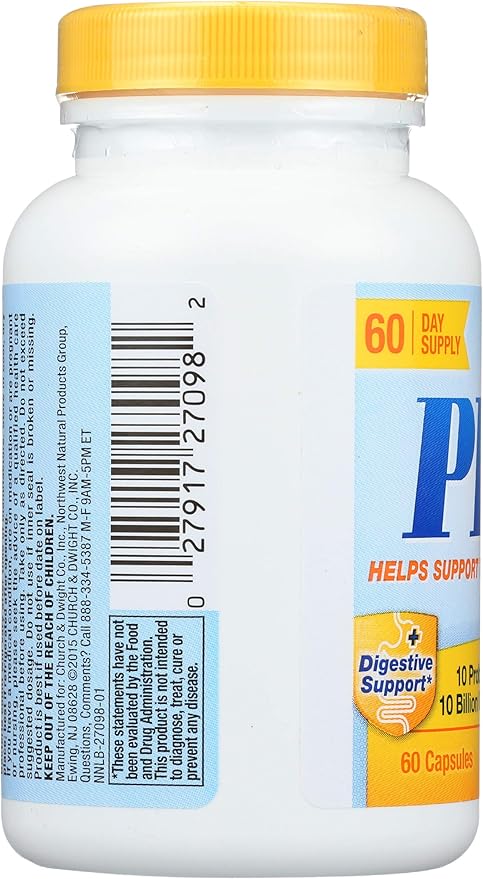 Nutrition Now PB 8 Probiotic Immune System and Digestive Support* Dietary Supplement 60 Count