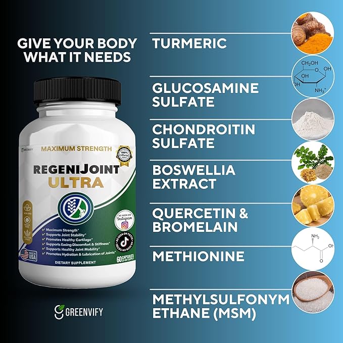 RegeniJoint Ultra Maximum Strength Joint Support Supplement (1)