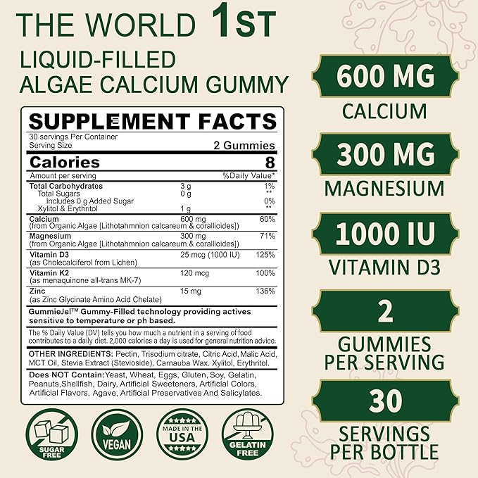 Bundle - Glucosamine Chondroitin MSM + Algae Calcium