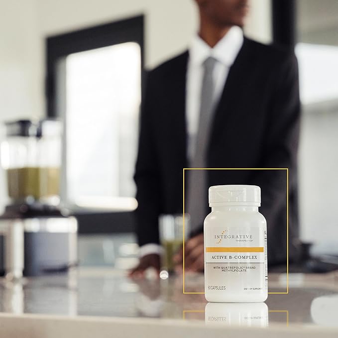 Integrative Therapeutics Bundle with Active B-Complex 60 Capsules &amp NAC 60 Capsules - Active B-Complex to Support Energy Metabolism* - NAC to Support Healthy Respiratory &amp Lung Function*