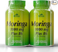 ALFA VITAMINS Moringa with Vitamin B6 Nutrient-Rich Superfood Supplement with Antioxidants &amp Essential B Vitamins – 100 Capsules (2-Pack)
