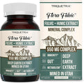 Flora Fulvic | Fulvic Acid + Humic Acid Complex – 550 mg |Mined in Utah Prehistoric Deep Earth Extract | Immunity Gut Digestion – Natural Trace Mineral Complex Fulvic Acid Supplement – 60 Capsules