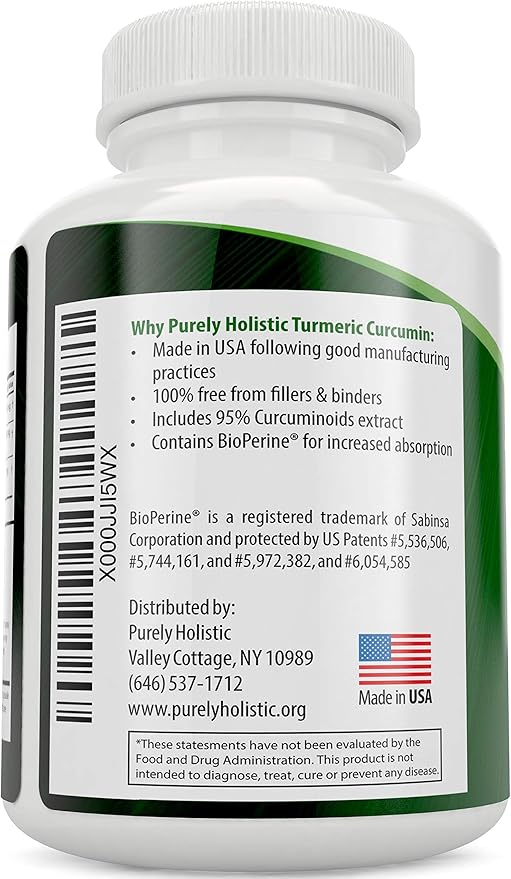Magnesium Glycinate 400mg + Organic Turmeric Curcumin 700mg with Bioperine Providing 95% Curcuminoids - 270 Tablets &amp 120 Capsules - Vegan Bundle