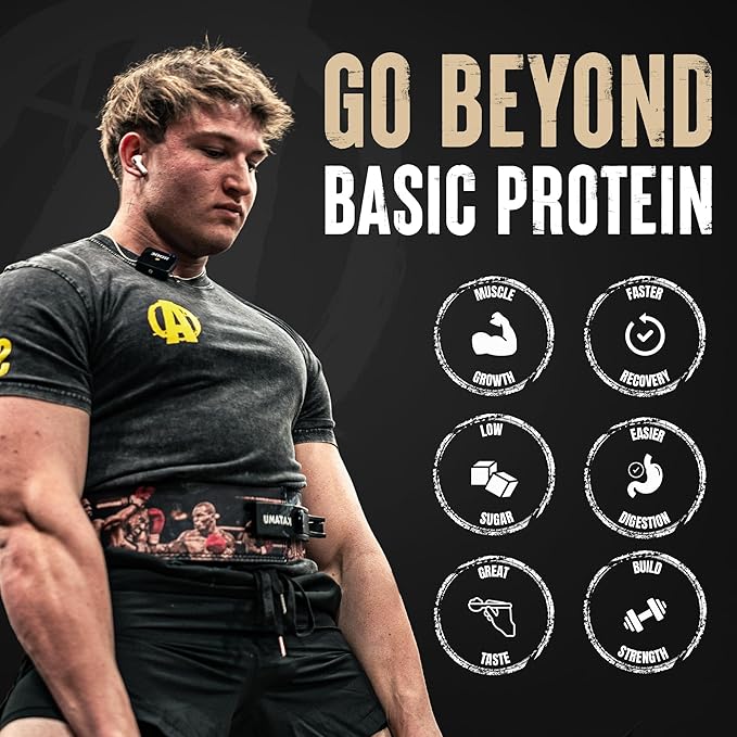 Animal Whey Isolate Protein Powder - Loaded for Pre &amp Post Workout Muscle Builder and Recovery with Digestive Enzymes for Men &amp Women - 25g Protein Great Taste Low Sugar - Vanilla 10 lbs