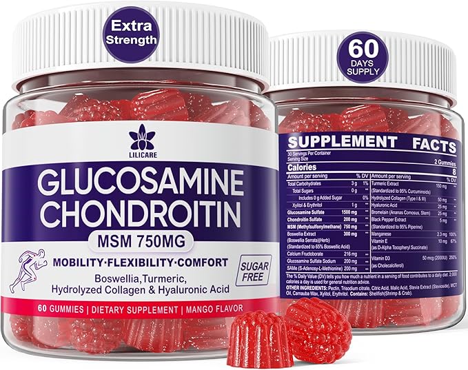 Bundle - Glucosamine Chondroitin MSM + Algae Calcium