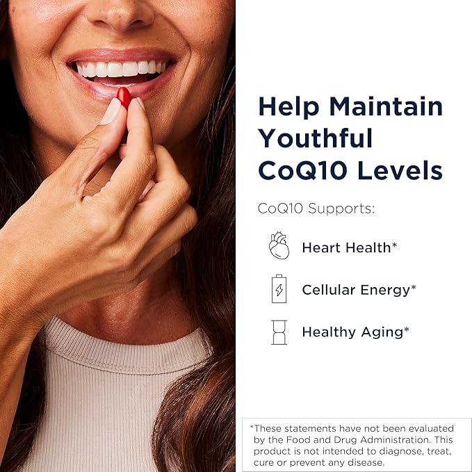 Designs for Health CoQnol 100mg - CoQ10 Ubiquinol with Superior Bioavailability + Exclusive Absorption Technology - Double CoenzymeQ10 Boost with GG - Heart Healthy Aging + Cell Support (60 Softgels)