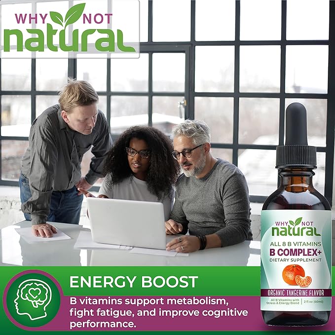 Organic Liquid Zinc and Vitamin B Complex