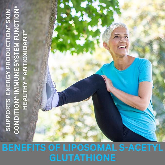 Nikoni Liposomal S-Acetyl L-Glutathione Resveratrol Hyaluronic Acid &amp Collagen 500 mg-480 Softgels