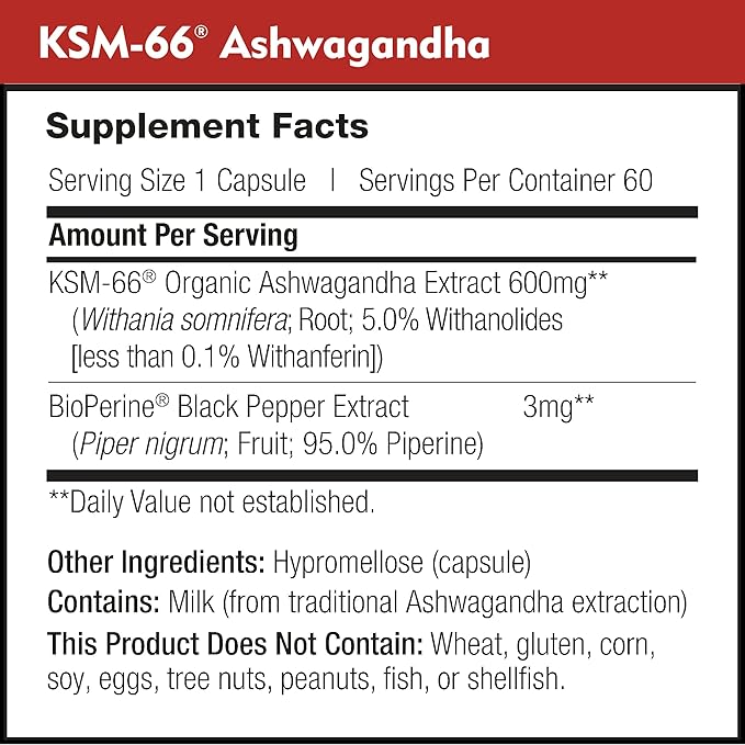Magnesium Complex (90 caps) &amp KSM-66 Ashwagandha (60 caps)