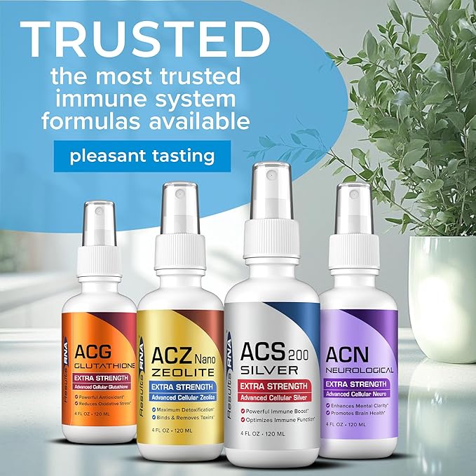 Results RNA – Ultimate Immune Support System – ACS 200 Silver/ACZ Nano Zeolite/ACG Glutathione/ACN Neuro Most Advanced Immune Support System Available – Recommended by Doctors Worldwide