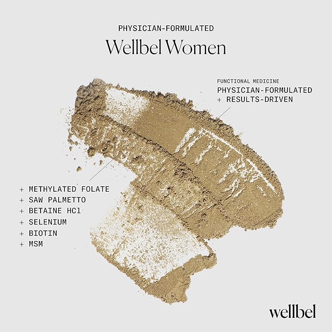 WELLBEL Women Clean Supplement for Hair Skin and Nails Vegan Gluten Free and Non GMO 90 Count (3 Pack)