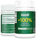 L-Ergothioneine Supplement 30mg(EGT)/Serving 6X Ergothioneine Mushroom Extract Supplements Longevity Immune Support Heart Health &amp Brain Supplement Lab Tested Made in USA (90 Servings)