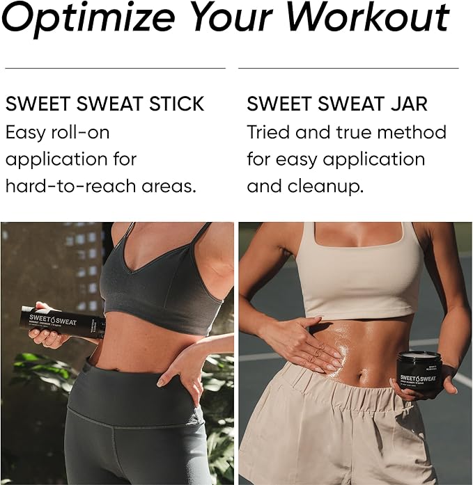 Sports Research Training Performance Pack - Creatine Monohydrate and Sweet Sweat Waist Trimmer Extra-Coverage (Small)