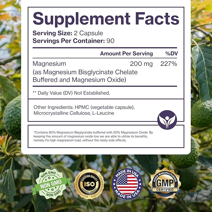 Mood Energy Skin &amp Muscle Bundle - Magnesium Glycinate + Pure Zinc Supplement – High Absorption Chelated Formula – Supports Immunity Sleep Muscle Recovery &amp Energy Pure Micronutrients