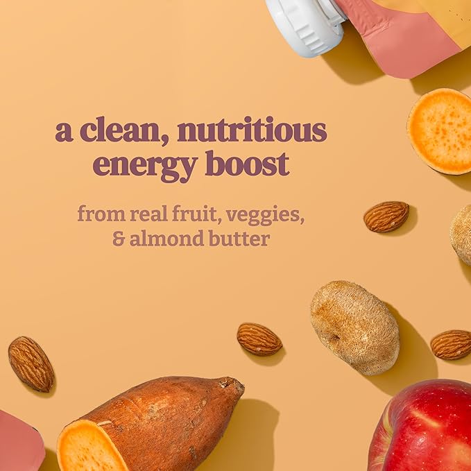 Reup Collagen Protein Smoothie - 12g Protein 10g Collagen Dairy Free Ready to Drink - High Protein Snacks for Adults Dairy Free Protein Shakes Protein Pouches Adult Smoothie Pouches - 8 Count