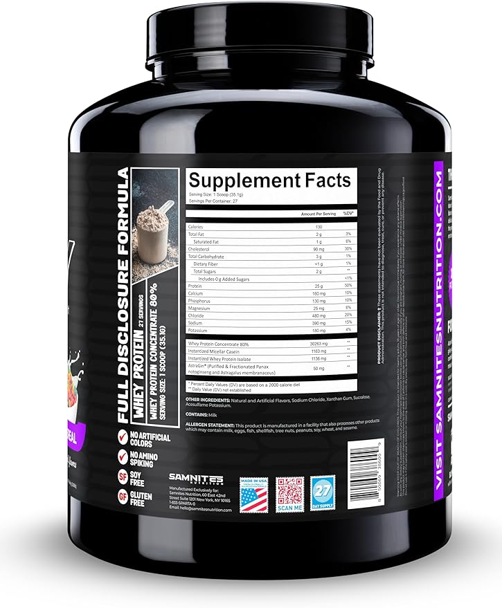 Whey Protein Blend Fruity Cereal Whey: Full-Disclosure Ultra-Delicious Premium Protein