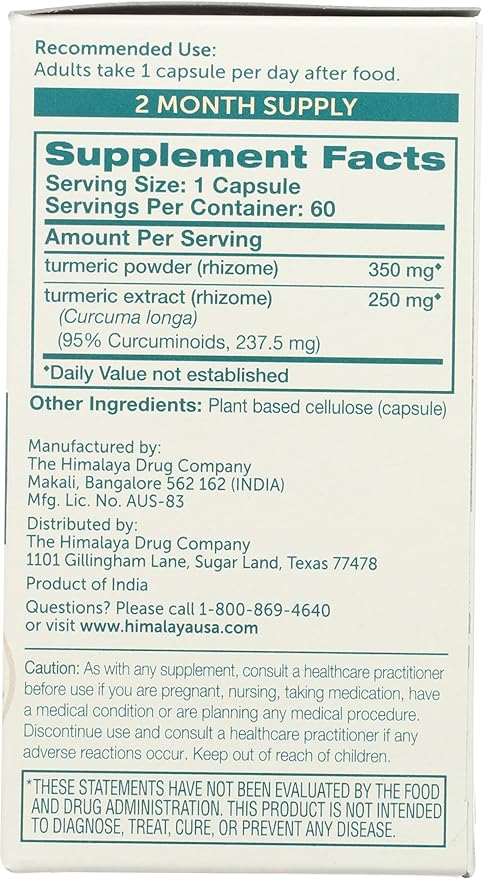 HIMALAYA Turmeric 60 CT