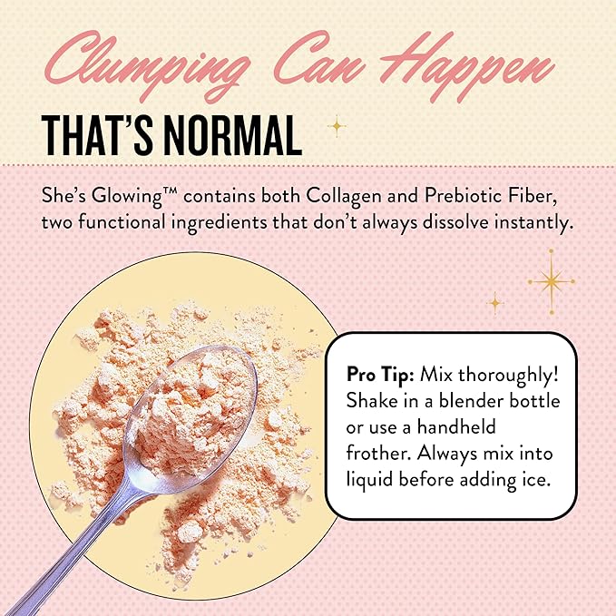 Legendairy Milk Collagen Peptides Powder &amp Prebiotic Fiber for Women Digestive Health Drink Mix Skin Cellulite Fine Lines &amp Regularity Tropical Flavor Supplement She’s Glowing 18 Stick P