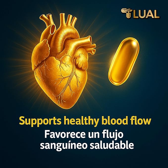 Omega-3 from Fish Oil 2000 mg for Eye Brain Bone &amp Heart Health Dietary Supplement Softgels 120 Count (120 Count)