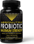 Absonutrix Probiotic Maximum Strength 50 Billion Per Capsule Multi-Strain 100 Capsules