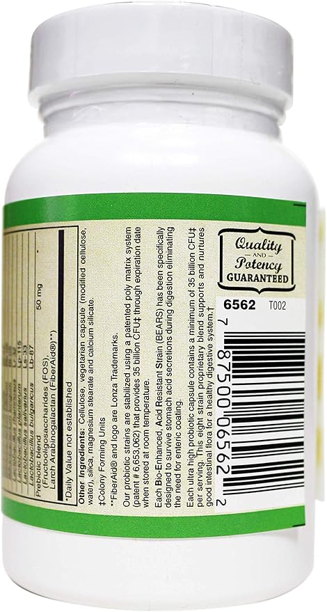 35 Billion Probiotic Synbiotic (Probiotic+Prebiotics) (Bears)