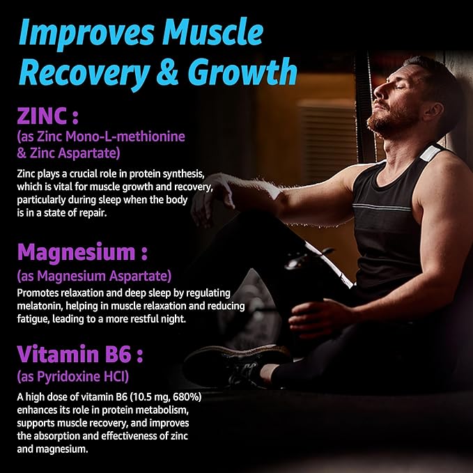 Zinc and Magnesium Supplement + Kids Omega 3 Gummies