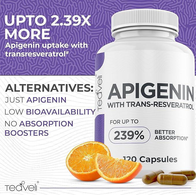 The Sleep Like A Baby Bundle with Golden Milk and Apigenin - Vegan Friendly Non-GMO