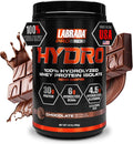 LABRADA Hydro 100% Pure Hydrolyzed Whey Protein Isolate Powder Lactose Free Fastest Digesting Instant MixingDelicious Taste 20 Servings(Chocolate)