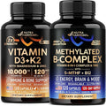 NUTRAHARMONY Vitamin D3 K2 &amp Vitamin B Complex Methylated Capsules