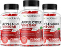 healblend Apple Cider Vinegar Gummy Vitamins 1000MG Per Serving - 180 Count- Vitamin B12 Pomegranate &amp Beet Juice Gelatin-Free Gluten-Free Vegan &amp Non-GMO (3 Pack)