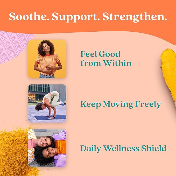 Further Food Superfood Turmeric Root Powder - Maximum Absorption Natural Immune Booster Golden Milk Blend Sugar Free Keto Vegan Non-GMO 6.35 Oz