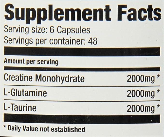 Ultimate Nutrition Biovolumizing Crea/Max Capsules - 2000mg (288 Caps)