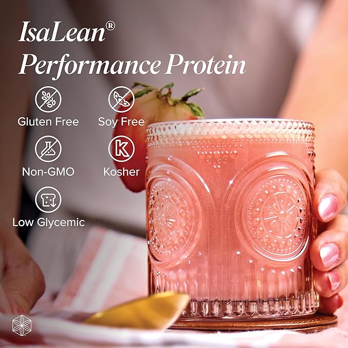 IsaLean Performance Protein Shake - Meal Replacement Shake with 36g of Protein - Helps Support Lean Muscle Building and Weight Management - Enriched with 24 Essential Vitamins and Minerals - 32.6 oz -