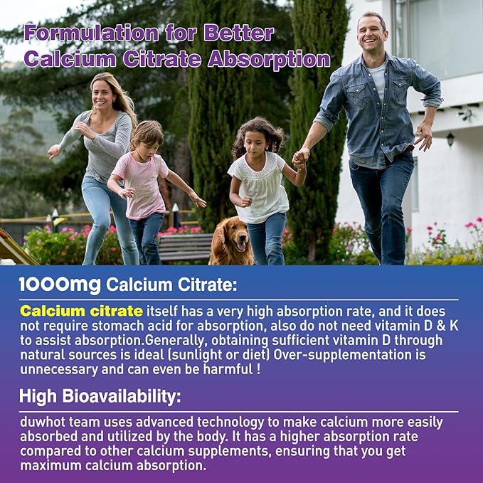 Calcium Citrate Gummies 1000mg &amp Magnesium Oxide Gummies 400mg Chewable Calcium Magnesium Supplements for Women &amp Men Bone Muscle Nerve Health