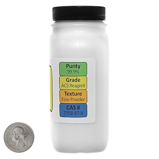 Calcium Phosphate [Ca3(PO4) 2] 99.9% ACS Grade Powder 1 Lb in Two Space-Saver Bottles