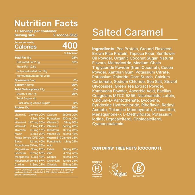 Huel Black Edition Bundle | Salted Caramel 40g Vegan Protein Powder + Shaker Bottle | Nutritionally Complete Meal | 27 Vitamins and Minerals Gluten Free | Lockable Lid to Avoid Spills | BPA Free