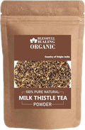 Blessfull Healing Organic Milk Thistle Tea Powder 100% Pure Natural 100 Gram / 3.52 oz
