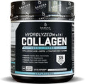 SASCHA FITNESS Hydrolyzed Multi Collagen Peptides Tipes 12 &amp 3 |Hyaluronic Acid|Biotin |Cynatine HSN|Vitamin C &amp E |for Hairs Skin &amp Bone Support| Unflavored
