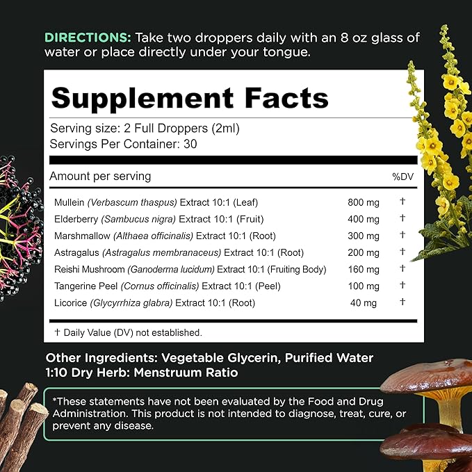 Super Liver &amp Super Lungs Bundle – Natural Herbal Support for Liver Function Lung Health and Daily Wellness – Milk Thistle Ginseng &amp Herbal Extracts – Vegan Non-GMO Formula