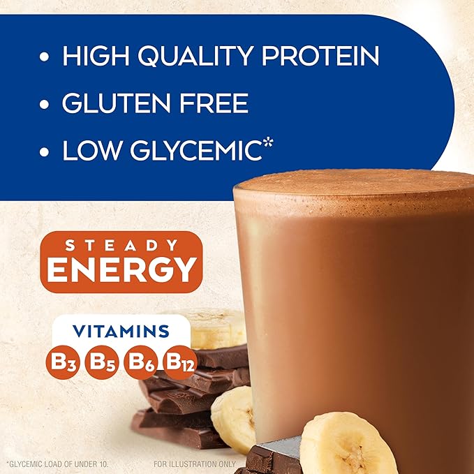 Atkins Chocolate Banana Protein Shake 15g Protein &amp Strawberry Protein Shake 15g Protein Low Glycemic 2g Net Carb 1g Sugar Keto Friendly 12 Count