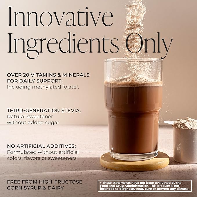 Arbonne FeelFit Pea Protein Powder – Chocolate Flavor Vegan Protein Powder – Plant-Based Nutrition Supplement for Smoothies Shakes &amp Post-Workout Recovery Support – 30 Servings