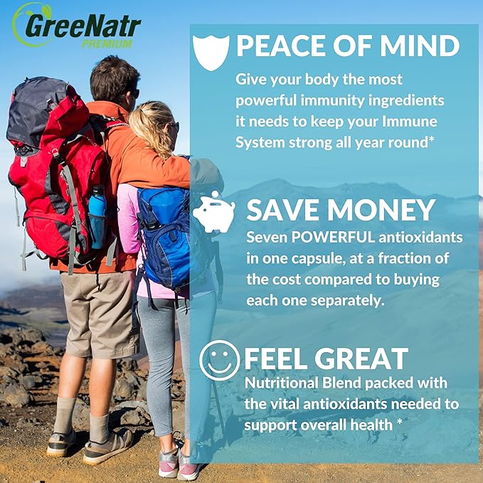 Magnesium Supplement with Glycinate Citrate Malate &amp Oxide Plus Immune Support with Vitamin C D3 Zinc 50mg Quercetin Echinacea Purpurea Sambucus Elderberry and Ginger