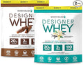 Designer Wellness Designer Whey 2lb French Vanilla and 2lb Gourmet Chocolate Bundle