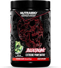 NutraBio Bloodline-Pump Pre Workout Pump Matrix- L-Citrulline Glycerol PeptiPump- NO Booster Extreme Vascularity &amp Blood FlowHydrationNon Stim PreWorkoutCaffeine Free-Phantom Gummy-20 Servin