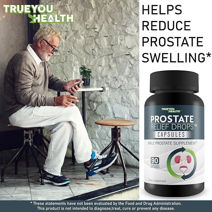 Prostate Relief Drops Capsules - Natural Prostate Supplement for Men - Our Best Prostate Supplements for Men - Our Best Prostate Health Supplement - Our Best Prostate Supplements for Men Over 50 &amp