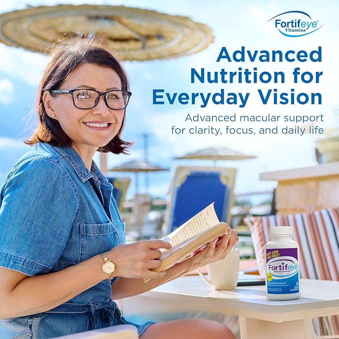 Fortifeye Vitamins Macular Defense Multivitamin-60 Day Supply 180 Tablets (Zinc Free) All Natural Total Body &amp Eye Vitamins for Vision Pure Macular Support Formula Complex Eye Vitality Supplem